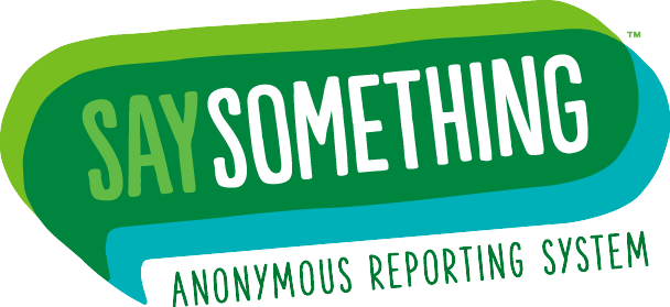 Say Something Anonymous Reporting System logo
